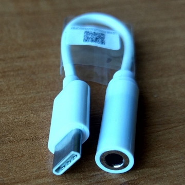 Адаптер / переходник аудио мини-джек 3,5 мм – USB Type-C Audio, для подключения наушников к разъёму USB Type-C Audio аудио мини-джек 3,5 мм (мама), USB Type-C (папа), белый, Киев