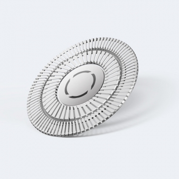 Блок лез для електробритв Xiaomi MiJia Electric Shaver S300, S500, S500C модель MJTXDDT01SKS, змінний блок із трьох плаваючіх головок, магнітне кріплення блока головок до корпусу, 45 лез, система подвійних, сухе гоління і вологе гоління (з використанням піни або гелю), вологозахист IPX7 (можна мити під струменем води), леза виробництва компанії JFE (Японія), допоміжне лезо виробництва компанії Sandvik (Швеція), Київ, Киев
