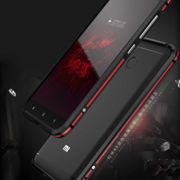 Чехол-бампер Luphie (серия Double Colours Sword) для смартфона Xiaomi RedMi 4X, авиационный анодированный алюминий, алюминиевый бампер, двухцветный противоударный бампер из двух частей, скрученных двумя винтиками, в комплекте отвёртка и 2 запасных винтика, тканевые накладки на внутренней поверхности рамы для защиты корпуса смартфона, чёрный + красный, чёрный + фиолетовый, серый + серебряный, золотой + серебряный, красный + серебряный, Киев