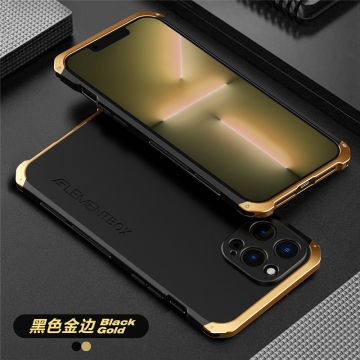 Чехол Element Case Solace (Element Box) для смартфона iPhone 13 Pro Max, противоударный бампер, корпус из поликарбоната, алюминиевые накладки, бампер состоит из трёх частей, скрученных четырьмя винтиками, в комплект входит отвёртка и 2 запасных винтика, резиновые прокладки на внутренней поверхности рамы для защиты корпуса смартфона, встроенные кнопки регулировки громкости, двойное отверстие для крепления ремешка, фабричная упаковка, Киев