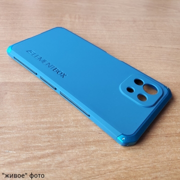 Чехол Element Case Solace Element Box для смартфона Xiaomi Mi 11 Lite / Xiaomi Mi 11 Lite 5G / Xiaomi Mi 11 Youth Edition, противоударный бампер, корпус из поликарбоната, алюминиевые накладки, бампер состоит из трёх частей, скрученных четырьмя винтиками, в комплект входит отвёртка и 2 запасных винтика, резиновые прокладки на внутренней поверхности рамы для защиты корпуса смартфона со встроенными кнопками регулировки громкости и включения / выключения, фабричная упаковка, Киев