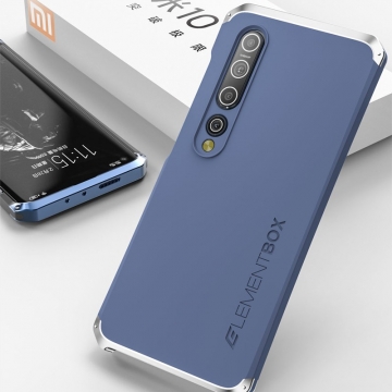 Чехол Element Case Solace (Element Box) для смартфона Xiaomi Mi10, противоударный бампер, корпус из поликарбоната, алюминиевые накладки, бампер состоит из трёх частей, скрученных четырьмя винтиками, в комплект входит отвёртка и 2 запасных винтика, резиновые прокладки на внутренней поверхности рамы для защиты корпуса смартфона, встроенные кнопки регулировки громкости, фабричная упаковка, Киев