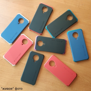 Чехол Element Case Solace Element Box для смартфона  Xiaomi Redmi K30 Pro / Xiaomi Poco F2 Pro, противоударный бампер, корпус из поликарбоната, алюминиевые накладки, бампер состоит из трёх частей, скрученных четырьмя винтиками, в комплект входит отвёртка и 2 запасных винтика, резиновые прокладки на внутренней поверхности рамы для защиты корпуса смартфона со встроенными кнопками регулировки громкости и включения / выключения, фабричная упаковка, Киев