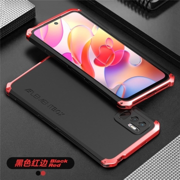 Чехол Element Case Solace (Element Box) для смартфона Xiaomi Redmi Note 10 5G / Xiaomi Poco M3 Pro, противоударный бампер, корпус из поликарбоната, алюминиевые накладки, бампер состоит из трёх частей, скрученных четырьмя винтиками, в комплект входит отвёртка и 2 запасных винтика, резиновые прокладки на внутренней поверхности рамы для защиты корпуса смартфона, встроенные кнопки регулировки громкости, фабричная упаковка, Киев