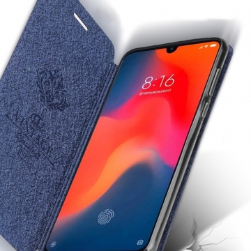 Чехол-книжка MOFI для смартфона Xiaomi Mi9, противоударный чехол, горизонтальный флип, силиконовая накладка, флип из искусственной кожи, металлическая пластина внутри флипа, возможность трансформации чехла в подставку для просмотра видео, чёрный, синий, розовый, красный, Киев