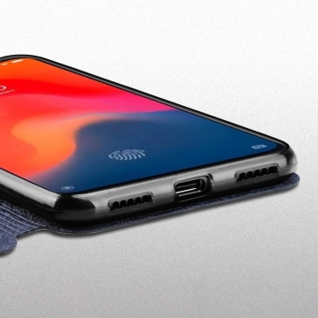 Чехол-книжка MOFI для смартфона Xiaomi Mi9, противоударный чехол, горизонтальный флип, силиконовая накладка, флип из искусственной кожи, металлическая пластина внутри флипа, возможность трансформации чехла в подставку для просмотра видео, чёрный, синий, розовый, красный, Киев