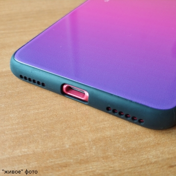 Чехол-накладка Amzboon для смартфона Xiaomi Mi6X / Xiaomi Mi A2, защитный чехол, противоударный чехол, термополиуретан, поликарбонат, закалённое стекло, градиентная окраска (цвета плавно переходят из одного в другой), монохромная окраска, накладки на кнопки регулировки громкости и включения / выключения, двойное отверстие для крепления ремешка, чёрный, красный, голубой, розовый, чёрный + фиолетовый, голубой + фиолетовый, красный + фиолетовый, розовый + фиолетовый, жёлтый + зелёный, Киев