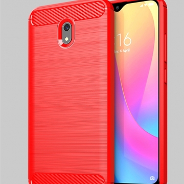 Чехол-накладка для смартфона Xiaomi Redmi 8A, iPaky, противоударный бампер, силикон, термополиуретан, TPU, чёрный, синий, серый, красный, Киев