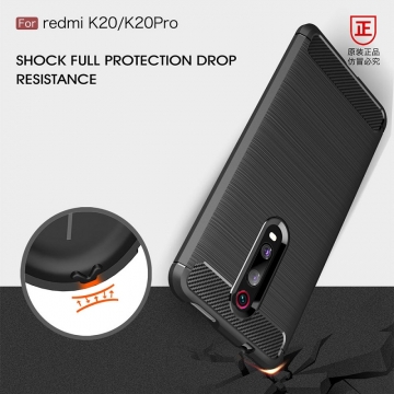 Чехол-накладка для смартфона Xiaomi Redmi K20 / Xiaomi Redmi K20 Pro / Xiaomi Mi9T / Xiaomi Mi9T Pro, iPaky, противоударный бампер, силикон, термополиуретан, TPU, чёрный, синий, серый, красный, Киев