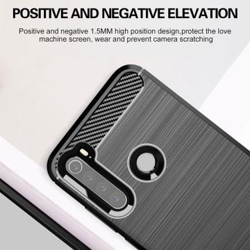 Чехол-накладка для смартфона Xiaomi Redmi Note 8T, iPaky, противоударный бампер, силикон, термополиуретан, TPU, чёрный, синий, серый, красный, Киев