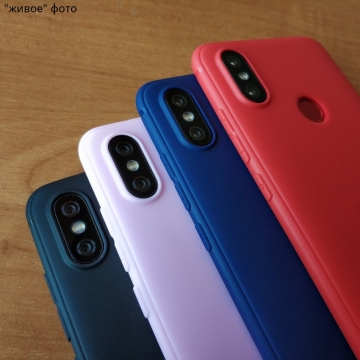 Чехол-накладка для смартфона Xiaomi Mi6X / Xiaomi Mi A2, термополиуретан TPU, эластичность, устойчивость к растяжению, устойчивость к царапинам, накладки на кнопки регулировки громкости и включения / выключения, двойное отверстие для крепления ремешка, чёрный, синий, красный, розовый, белый (полупрозрачный), Киев