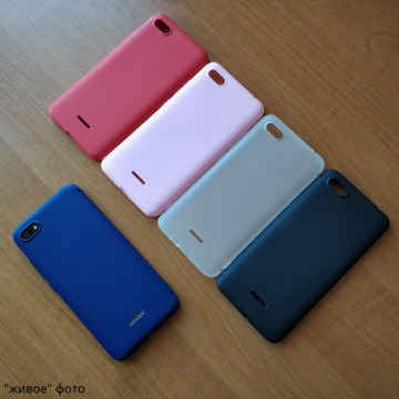 Чехол-накладка для смартфона Xiaomi Redmi 6A, противоударный бампер, термополиуретан TPU, эластичность, устойчивость к растяжению, устойчивость к царапинам, накладки на кнопки регулировки громкости и включения / выключения, двойное отверстие для крепления ремешка, чёрный, синий, красный, розовый, белый (полупрозрачный), Киев