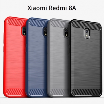Чехол-накладка для смартфона Xiaomi Redmi 8A, iPaky, противоударный бампер, силикон, термополиуретан, TPU, чёрный, синий, серый, красный, Киев