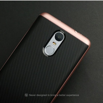 Чехол-накладка U-Case для Xiaomi RedMi Note 3 / RedMi Note 3 Pro (рисунок «под карбон»), iPaky