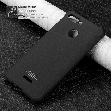 Чехол-накладка iMak (Airbag Version) + плёнка для смартфона Xiaomi Redmi 6, противоударный бампер, силиконовый чехол, прозрачный термополиуретан, чёрный гладкий термополиуретан, чёрный шероховатый термополиуретан, TPU, логотип «iMak», накладки на кнопки регулировки громкости и включения / выключения, дополнительная защита углов смартфона «воздушными подушками», защитная плёнка повышенной прочности, Киев