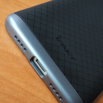 Чехол-накладка iPaky для смартфона Xiaomi Mi5S, противоударный бампер, термополиуретан, резина, пластик, чёрный, тёмно-серый, серебяный, золотой, розовое золото, Киев