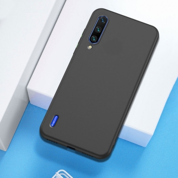 Чехол-накладка Liquid Silicone для смартфона Xiaomi Mi9 Lite / Xiaomi Mi CC9, противоударный бампер, термополиуретан с мягкой подкладкой, эластичность в сочетании с устойчивостью к растяжению, устойчивость к царапинам, накладки на кнопки регулировки громкости и включения / выключения, двойное отверстие для крепления ремешка, чёрный, синий, серый, сиреневый, красный, зелёный, жёлтый, персиковый, Киев