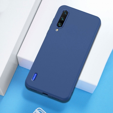 Чехол-накладка Liquid Silicone для смартфона Xiaomi Mi9 Lite / Xiaomi Mi CC9, противоударный бампер, термополиуретан с мягкой подкладкой, эластичность в сочетании с устойчивостью к растяжению, устойчивость к царапинам, накладки на кнопки регулировки громкости и включения / выключения, двойное отверстие для крепления ремешка, чёрный, синий, серый, сиреневый, красный, зелёный, жёлтый, персиковый, Киев