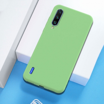 Чехол-накладка Liquid Silicone для смартфона Xiaomi Mi9 Lite / Xiaomi Mi CC9, противоударный бампер, термополиуретан с мягкой подкладкой, эластичность в сочетании с устойчивостью к растяжению, устойчивость к царапинам, накладки на кнопки регулировки громкости и включения / выключения, двойное отверстие для крепления ремешка, чёрный, синий, серый, сиреневый, красный, зелёный, жёлтый, персиковый, Киев