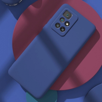 Чехол-накладка Liquid Silicone для смартфона Xiaomi Redmi 10 / Xiaomi Redmi 10 Prime, противоударный бампер, термополиуретан с мягкой подкладкой, флок, эластичность в сочетании с устойчивостью к растяжению, устойчивость к царапинам, накладки на кнопки регулировки громкости и включения / выключения, двойное отверстие для крепления ремешка, чёрный, синий, серый, сиреневый, красный, зелёный, жёлтый, розовый, персиковый, Киев