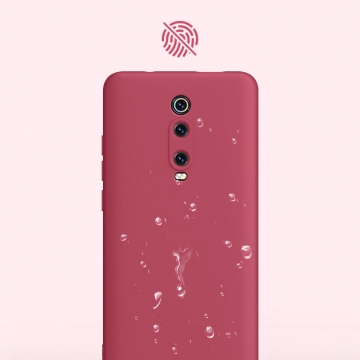 Чехол-накладка Liquid Silicone для смартфона Xiaomi Redmi K20 / Xiaomi Redmi K20 Pro / Xiaomi Mi9T / Xiaomi Mi9T Pro, противоударный бампер, термополиуретан с мягкой подкладкой, эластичность в сочетании с устойчивостью к растяжению, устойчивость к царапинам, накладки на кнопки регулировки громкости и включения / выключения, двойное отверстие для крепления ремешка, чёрный, синий, серый, сиреневый, красный, зелёный, жёлтый, персиковый, Киев