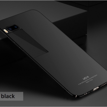 Чехол-накладка MSVII для смартфона Meizu Pro 7, противоударный тонкий бампер, шероховатый пластик, гладкий пластик, чёрный, синий, красный, золотой, фиолетовый, Киев