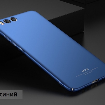 Чехол-накладка MSVII для смартфона Xiaomi Mi Note 3, противоударный тонкий бампер, шероховатый пластик, гладкий пластик, чёрный, синий, красный, золотой, фиолетовый, Киев