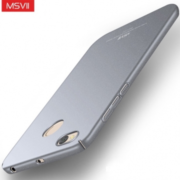 Чехол-накладка MSVII для смартфона Xiaomi RedMi 4X, бампер, шероховатый пластик, гладкий пластик, чёрный, синий, красный, золотой, розовое золото, фиолетовый, голубой, серебряный, Киев