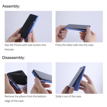 Чехол-накладка Nillkin Super Frosted Shield для смартфона Xiaomi 11T / Xiaomi 11T Pro, противоударный бампер, рифлёный пластик, накладки на кнопки регулировки громкости, чёрный, белый, золотой, красный, сапфирово-синий (Sapphire Blue), сине-зелёный (Peacock Blue), подставка для просмотра видео, Киев