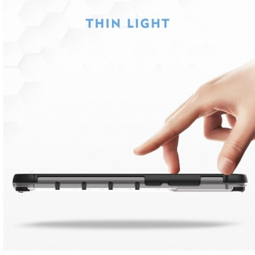 Чехол-накладка с рисунком в виде сот для смартфона Xiaomi Redmi Note 8T, задняя панель из поликарбоната, рама из термополиуретана, сочетание жёсткости с гибкостью, дополнительная защита углов смартфона «воздушными подушками», накладка на кнопки регулировки громкости и включения / выключения, чёрный + прозрачный, чёрный + серый, чёрный + красный, чёрный + синий, чёрный + зелёный, Киев