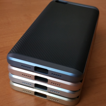 Чехол-накладка U.Case для смартфона Xiaomi Mi5, рисунок «под карбон», термополиуретан, чёрный, тёмно-серый, серебряный, золотой, розовое золото, Киев