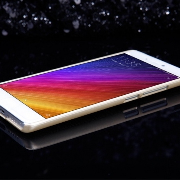Чехол Nillkin + плёнка для Xiaomi Mi5S, бампер, чехол-накладка, рифлёный пластик, чёрный, белый, золотой, красный, коричневый, Киев