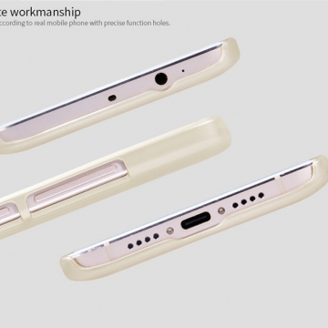 Чехол Nillkin + плёнка для Xiaomi Mi5S Plus, бампер, чехол-накладка, пластик, чёрный, белый, золотой, красный, коричневый, Киев