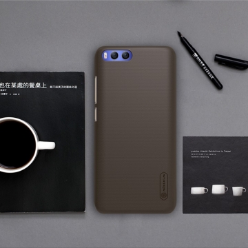Чехол Nillkin + плёнка для Xiaomi Mi6, противоударный бампер, чехол-накладка, пластик, чёрный, белый, золотой, красный, коричневый, Киев