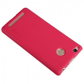 Чехол Nillkin + плёнка для Xiaomi RedMi 3 Pro / RedMi 3S, чехол-накладка, бампер, пластик, чёрный, белый, золотой, красный, Киев