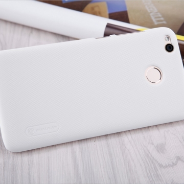 Чехол Nillkin + плёнка для смартфона Xiaomi RedMi 4X, чехол-накладка, противоударный бампер, рифлёный пластик, чёрный, белый, золотой, красный, Киев