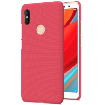 Чехол Nillkin + плёнка для смартфона Xiaomi RedMi S2, противоударный бампер, чехол-накладка, рифлёный пластик, чёрный, белый, золотой, красный, Киев