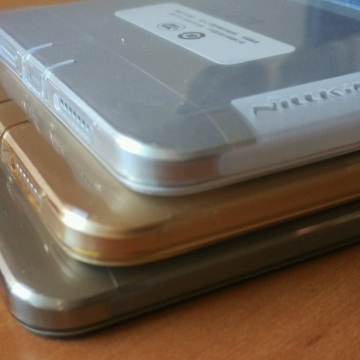 Чехол Nillkin (серия Nature) для смартфона Xiaomi Mi Max, бампер, силикон, прозрачный, серый, жёлтый, заглушки, Киев