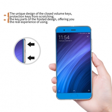 Чехол-накладка Nillkin (серия Nature) для смартфона Xiaomi Mi Note 3, противоударный бампер, силикон, термополиуретан, TPU, прозрачный, Киев