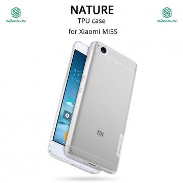 Чехол Nillkin (серия Nature) для смартфона Xiaomi Mi5S, бампер, силикон, термополиуретан, TPU, прозрачный, Киев