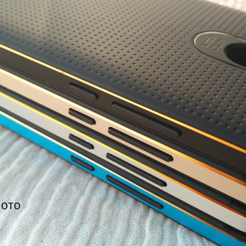 Чехол с металлической рамкой для Meizu M2 Note, резина, силикон, металл, 5,5 дюймов, золотой, серебряный, чёрный, голубой, Киев