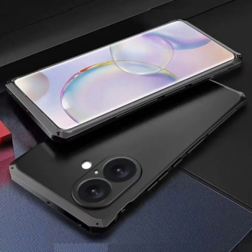 Чехол Element Case Solace (Element Box) для смартфона iPhone 16, противоударный бампер, корпус из поликарбоната, алюминиевые накладки, бампер состоит из трёх частей, скрученных четырьмя винтиками, в комплект входит отвёртка и 2 запасных винтика, резиновые прокладки на внутренней поверхности рамы для защиты корпуса смартфона, встроенные кнопки регулировки громкости, фабричная упаковка, Киев, Київ