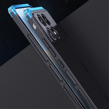 Чехол Element Case Solace (Element Box) для смартфона Xiaomi Poco F6 Pro / Xiaomi Redmi K70 / Xiaomi Redmi K70 Pro, противоударный бампер, корпус из поликарбоната, алюминиевые накладки, бампер состоит из трёх частей, скрученных четырьмя винтиками, в комплект входит отвёртка и 2 запасных винтика, резиновые прокладки на внутренней поверхности рамы для защиты корпуса смартфона, встроенные кнопки регулировки громкости, двойное отверстие для крепления ремешка, фабричная упаковка, Киев, Київ