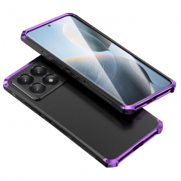 Чехол Element Case Solace (Element Box) для смартфона Xiaomi Poco F6 Pro / Xiaomi Redmi K70 / Xiaomi Redmi K70 Pro, противоударный бампер, корпус из поликарбоната, алюминиевые накладки, бампер состоит из трёх частей, скрученных четырьмя винтиками, в комплект входит отвёртка и 2 запасных винтика, резиновые прокладки на внутренней поверхности рамы для защиты корпуса смартфона, встроенные кнопки регулировки громкости, двойное отверстие для крепления ремешка, фабричная упаковка, Киев, Київ