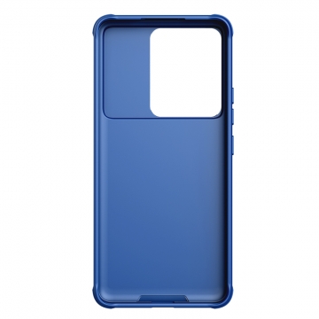 Чехол с защитной шторкой для камеры Nillkin CamShield Pro для смартфона Xiaomi Poco F6 / Xiaomi Redmi Turbo 3, задняя панель из поликарбоната + рама из термополиуретана, дополнительная защита углов смартфона «воздушными подушками», шторка-слайдер для защиты камеры от механических воздействий, накладки на кнопки регулировки громкости, чёрный, синий, зелёный, Киев, Київ