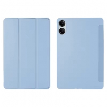 Чохол-книжка для планшета Xiaomi Poco Pad / Xiaomi Redmi Pad Pro, горизонтальний фліп, термополіуретан, мікрофайбер, смарт-чохол (екран вмикається при відкритті чохла і вимикається при закритті), 2 режими складання чохла: вертикальний для перегляду відео (65°), для малювання / набору текста (30°), Київ, Киев