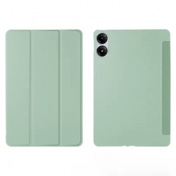 Чохол-книжка для планшета Xiaomi Poco Pad / Xiaomi Redmi Pad Pro, горизонтальний фліп, термополіуретан, мікрофайбер, смарт-чохол (екран вмикається при відкритті чохла і вимикається при закритті), 2 режими складання чохла: вертикальний для перегляду відео (65°), для малювання / набору текста (30°), Київ, Киев