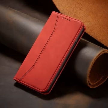 Чохол-книжка для смартфона Xiaomi Redmi Note 13 Pro 4G / Xiaomi Poco M6 Pro, горизонтальний фліп, штучна шкіра + накладка з термополіуретана, вбудовані магніти для фіксації чохла в закритому стані, два відділення для платіжних карт / візитівок, відділення для готівки, накладка на кнопки живлення і регулювання гучності, можливість трансформації чохла в підставку для перегляду відео, подвійний отвір для кріплення ремінця, Київ, Киев