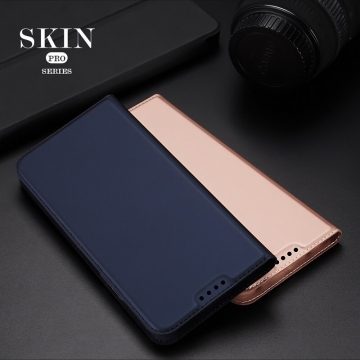 Чехол-книжка Dux Ducis Skin Pro для смартфона Xiaomi 12T / Xiaomi 12T Pro / Xiaomi Redmi K50 Ultra, горизонтальный флип, искусственная кожа, накладка из термополиуретана, встроенные магниты для фиксации чехла в закрытом и открытом состоянии, отделение для платёжных карт / визиток, возможность трансформации чехла в подставку для просмотра видео, чёрный, синий, золотой, розовый, Киев, Київ