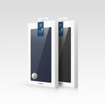 Чехол-книжка Dux Ducis Skin Pro для смартфона Xiaomi Poco M7 Pro 5G, горизонтальный флип, искусственная кожа, накладка из термополиуретана, встроенные магниты для фиксации чехла в закрытом и открытом состоянии, отделение для платёжных карт / визиток, возможность трансформации чехла в подставку для просмотра видео, чёрный, синий, золотой, розовый, Киев, Київ